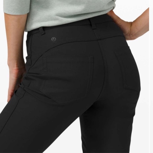 Lululemon Women's Black Skinny Pants City Sleek - Picture 1 of 10